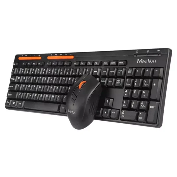 MEETION 4100  WIRELESS MULTIMEDIA KEYBOARD MOUSE COMBO - Image 2
