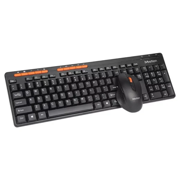 MEETION 4100  WIRELESS MULTIMEDIA KEYBOARD MOUSE COMBO - Image 4