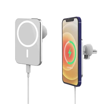 Wireless Car Charger, 15W Auto-Clamping Charger Mount, Air Vent Car Charging Holder for iPhone 15 14 13 12 11 Pro Max Plus Mini X Xr Xs, Samsung S23 S22 S21 S20 Note 20 - Image 4