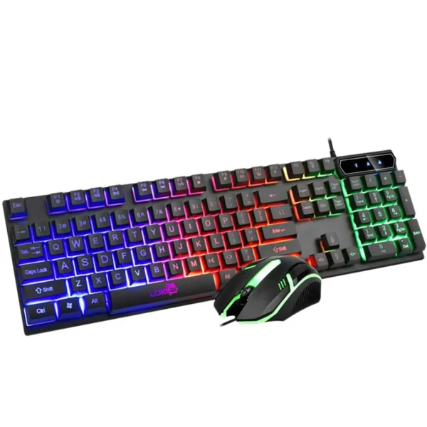 LDKAI 832 LED USB GAMING KEYBOARD AND MOUSE - Image 2