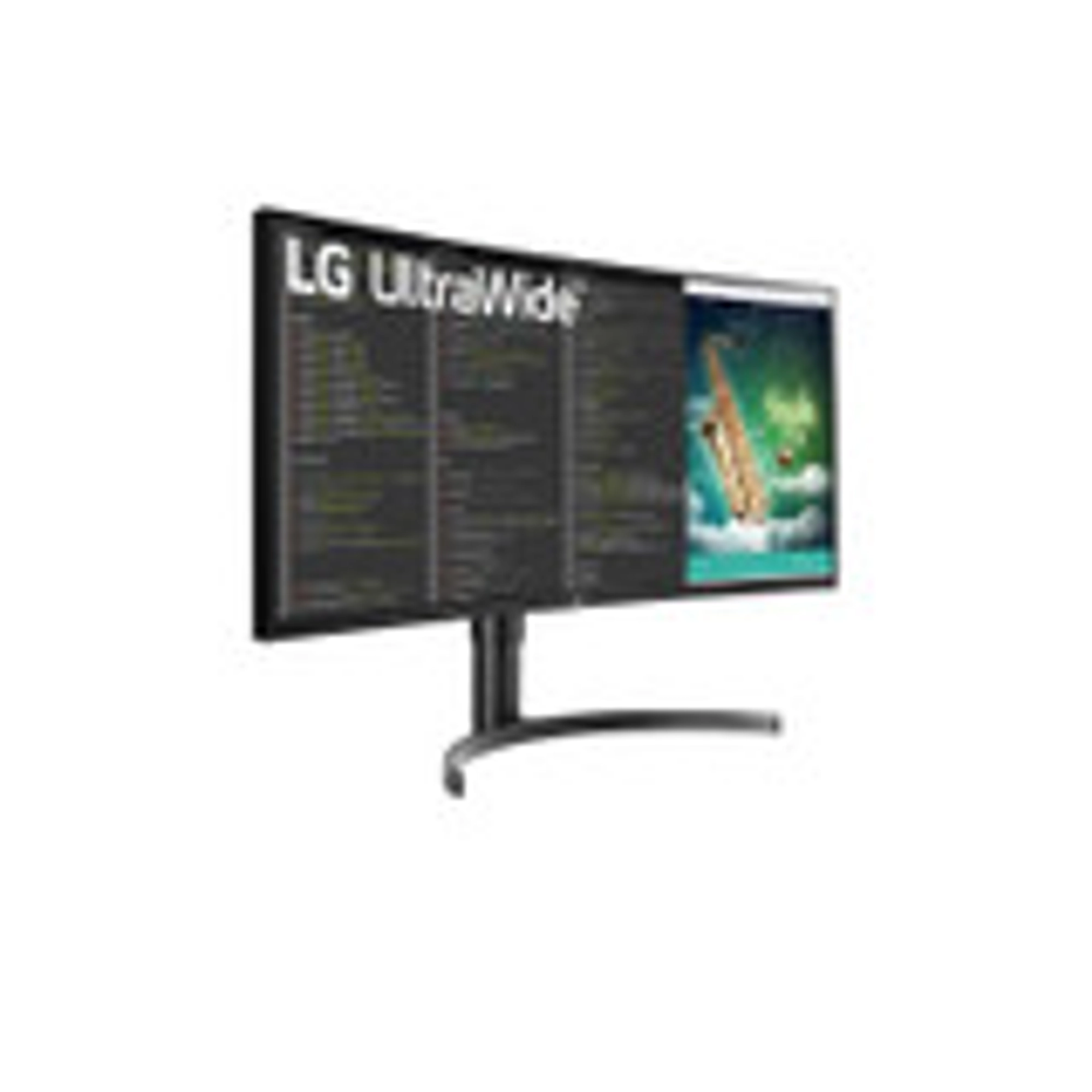 LG -35WN75CN-B- 35" CURVED ULTRAWIDE QHD USB TYPE-C TTC - Image 2