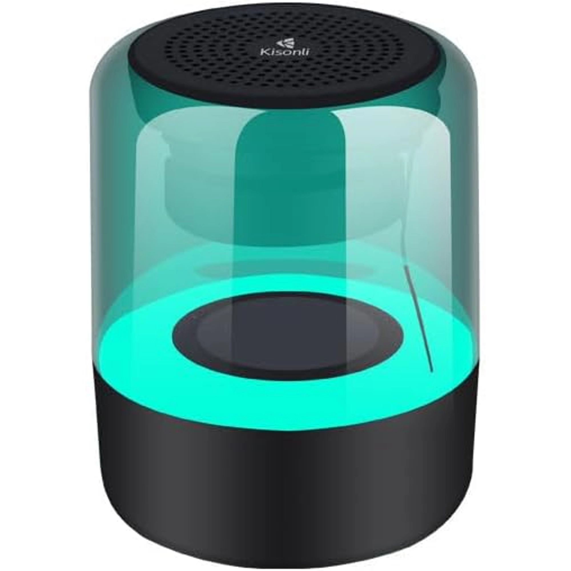 KISONLI LP-5S MINI BLUETOOTH SPEAKER, PORTABLE WIRELESS TWS -360 DEGREE STEREO SOUND (3W)- 6 MODES RGB LIGHT EFFECT – AUX AUDIO INPUT/TF CARD/USB PLAYBACK – 800MAH BATTERY (3-5 HOURS) CHARGEABLE
