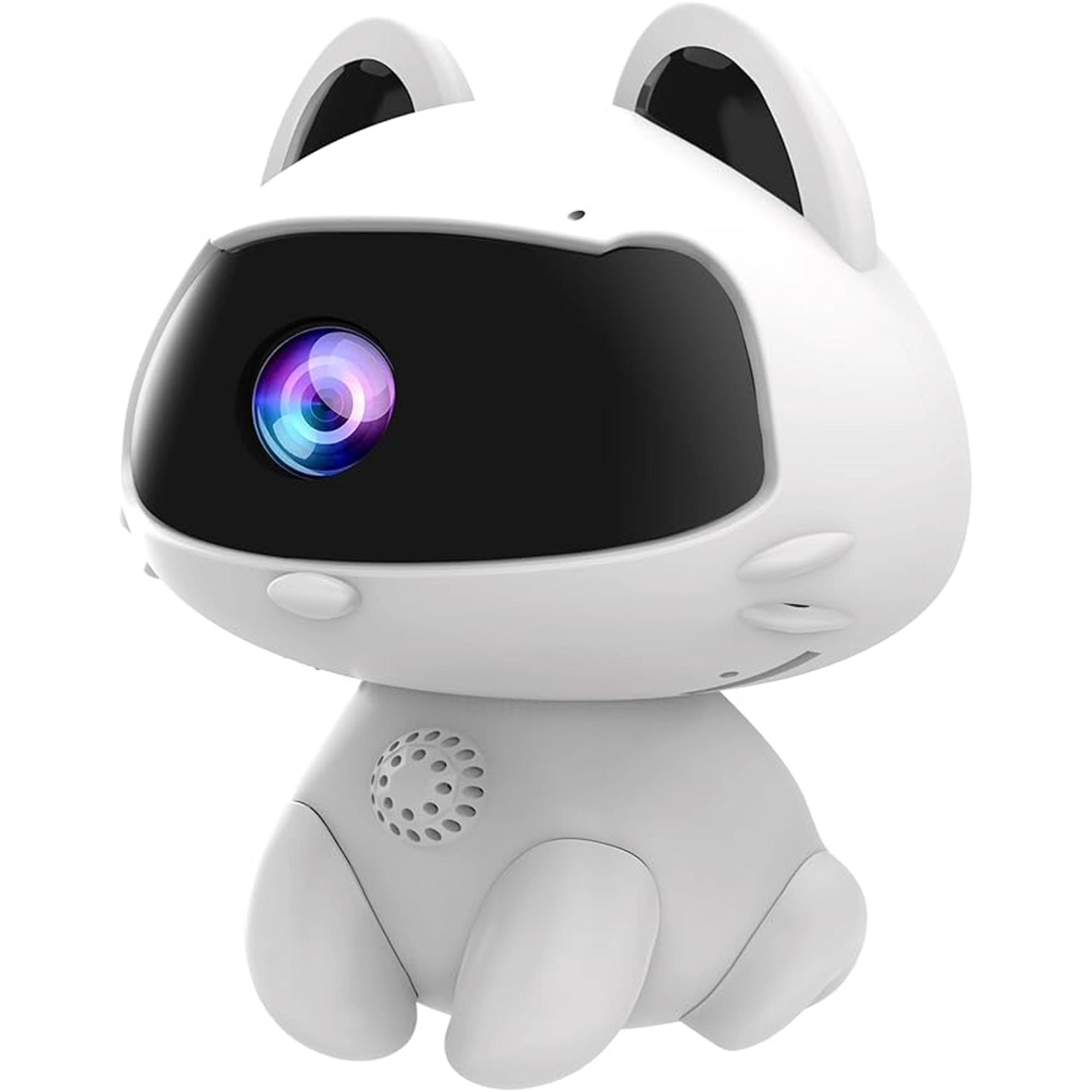 RETTRU K9 INDOOR SECURITY CAMERA : CUTEST SECURITY CAMERA WIFI PET CAMERA WIRED WITH NIGHT VISION,MOTION DETECTION,CLOUD STORAGE,2 WAY AUDIO,V380 PRO WI-FI CAMERA (WITH 64GB TF CARD)