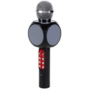 WS-1816 WIRELESS BLUETOOTH KARAOKE MICROPHONE SPEAKER PLAYER HOME
