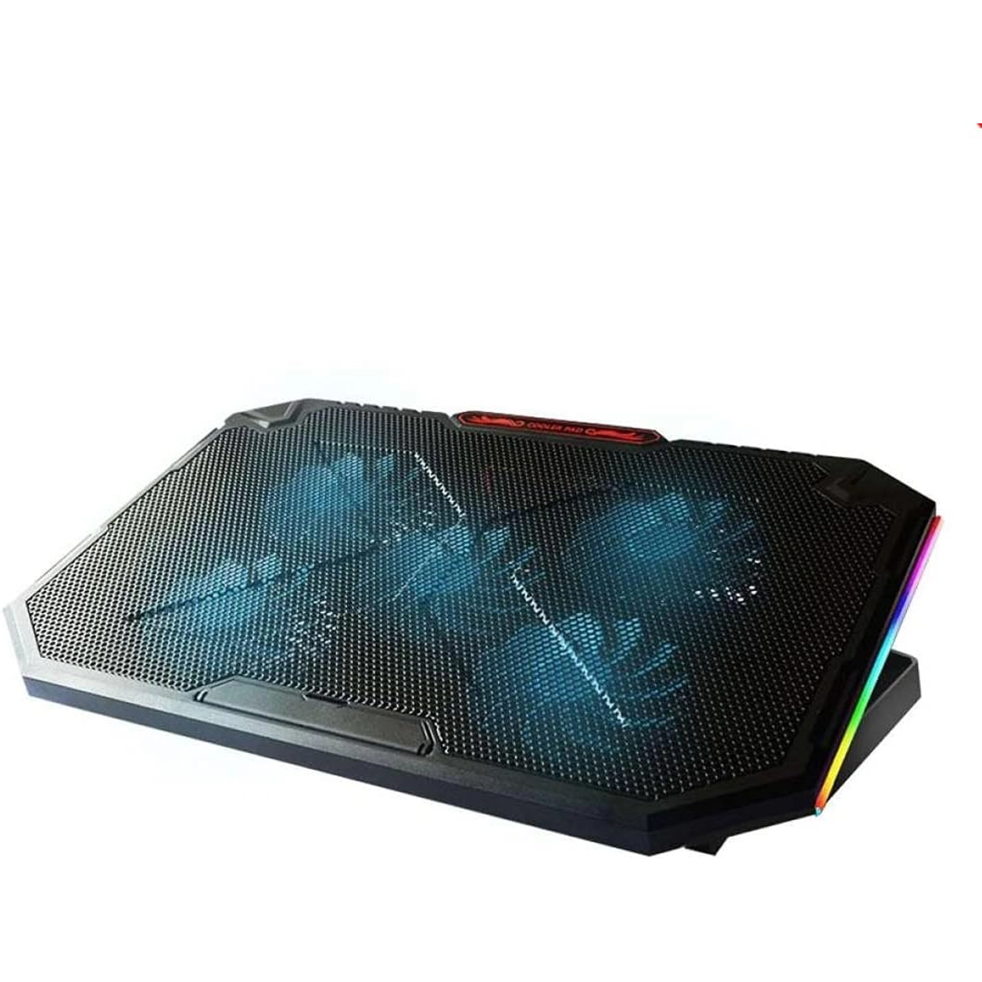 GAMING LAPTOP COOLING PAD STAND,YL-018, 5X BLUE LED FANS RGB SIDE LIGHTS 2 X USB -12 TO17IN - Image 3