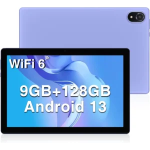 DOOGEE U10 TABLET 10 INCH ANDROID 13 TABLET PC 9GB RAM + 128GB ROM/TF 1TB QUAD-CORE 2.0 GHZ,  GOOGLE GMS | BLUETOOTH 5.0 | WIFI-6 | 5060MAH | 1280 * 800 | 5MP+8MP, PURPLE