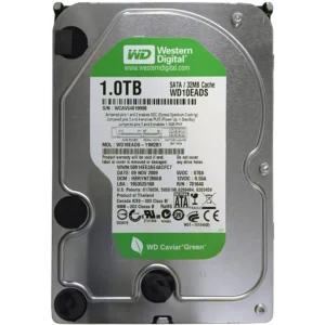 WESTERN DIGITAL WD GREEN WD10EADS-11M2B1 1TB 7200 RPM 32MB CACHE SATA 3.0GB/S 3.5" INTERNAL HARD DRIVE BARE DRIVE