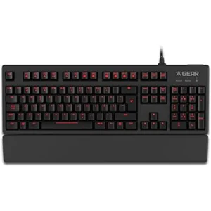 FNATIC GEAR RUSH LED BACKLIT MECHANICAL PRO GAMING KEYBOARD WITH RED MX CHERRY SWITCHES, US LAYOUT