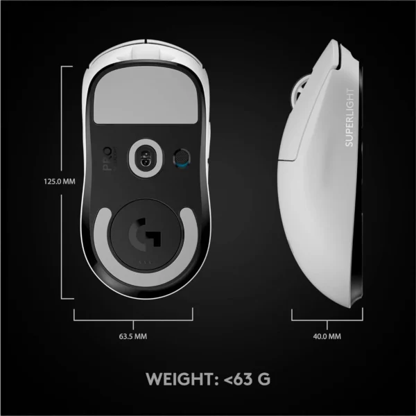 LOGITECH G PRO X SUPERLIGHT WIRELESS GAMING MOUSE - Image 3