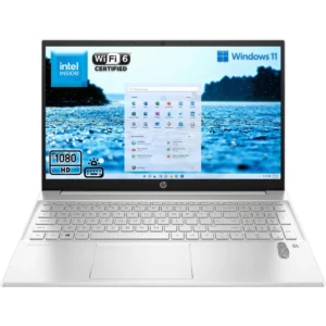 HP PAVILION 15-EG3XXX, CORE I7-1355U 13TH GEN , 16GB DDR4 RAM , 256GB SSD , INTEL IRIS Xe GRAPHICS , 15.6" FHD FINGERPRINT , WINDOWS 11 ORIGINAL