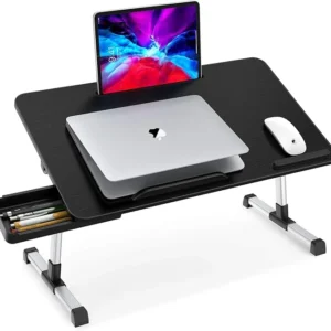 AIROPEN ADJUSTABLE LAPTOP DESK, BLACK