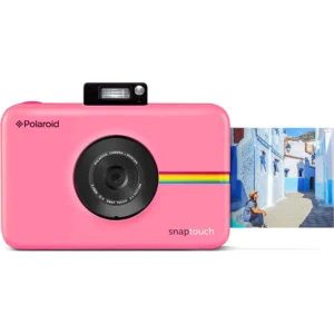 POLAROID SNAP TOUCH PORTABLE INSTANT PRINT DIGITAL CAMERA WITH LCD TOUCHSCREEN DISPLAY (PINK)