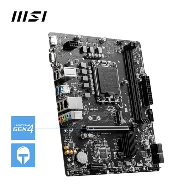 MSI PRO B760M-E DDR4 MOTHERBOARD - Image 3
