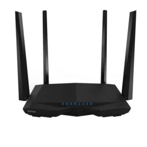 Tenda AC1200 Smart WiFi Router, High Speed Dual Band Wireless Internet Router with Smart APP, 4 x 100 Mbps Fast Ethernet Ports, Supports Guest WiFi, Access Point Mode, IPv6 and Parental Controls(AC6)