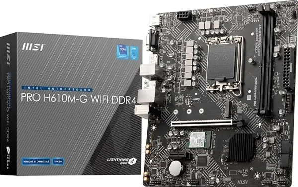 MSI PRO H610M-G DDR4 Motherboard - Image 4