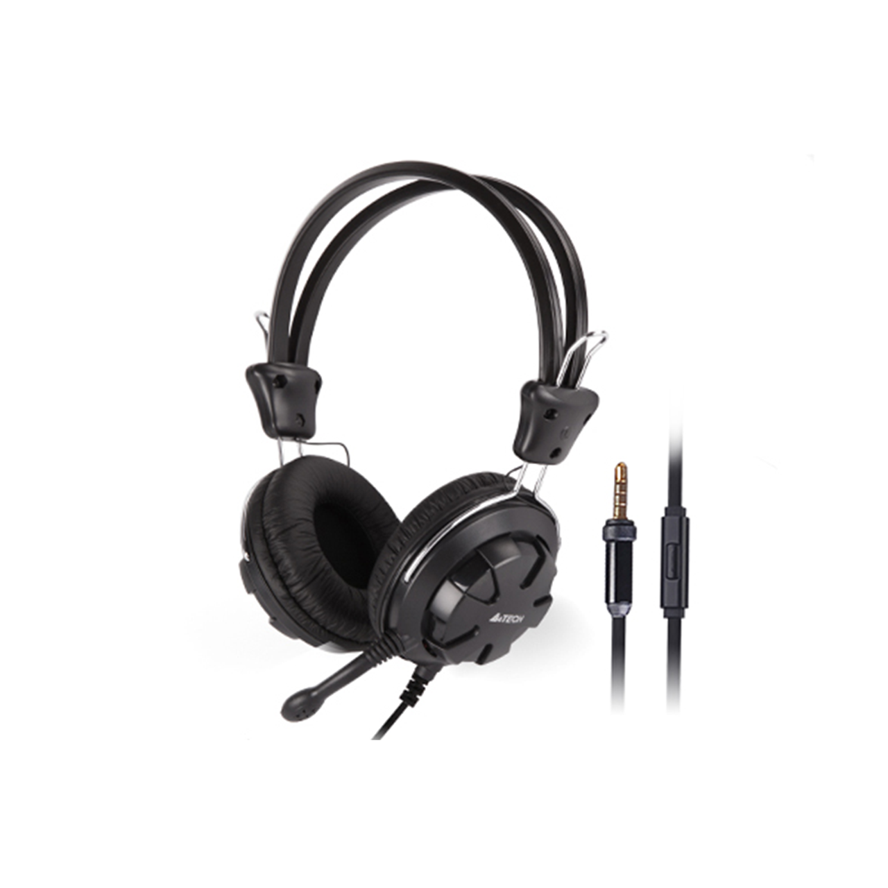 A4TECH COMFORTFIT STEREO HEADSET - BLACK | HS-28I