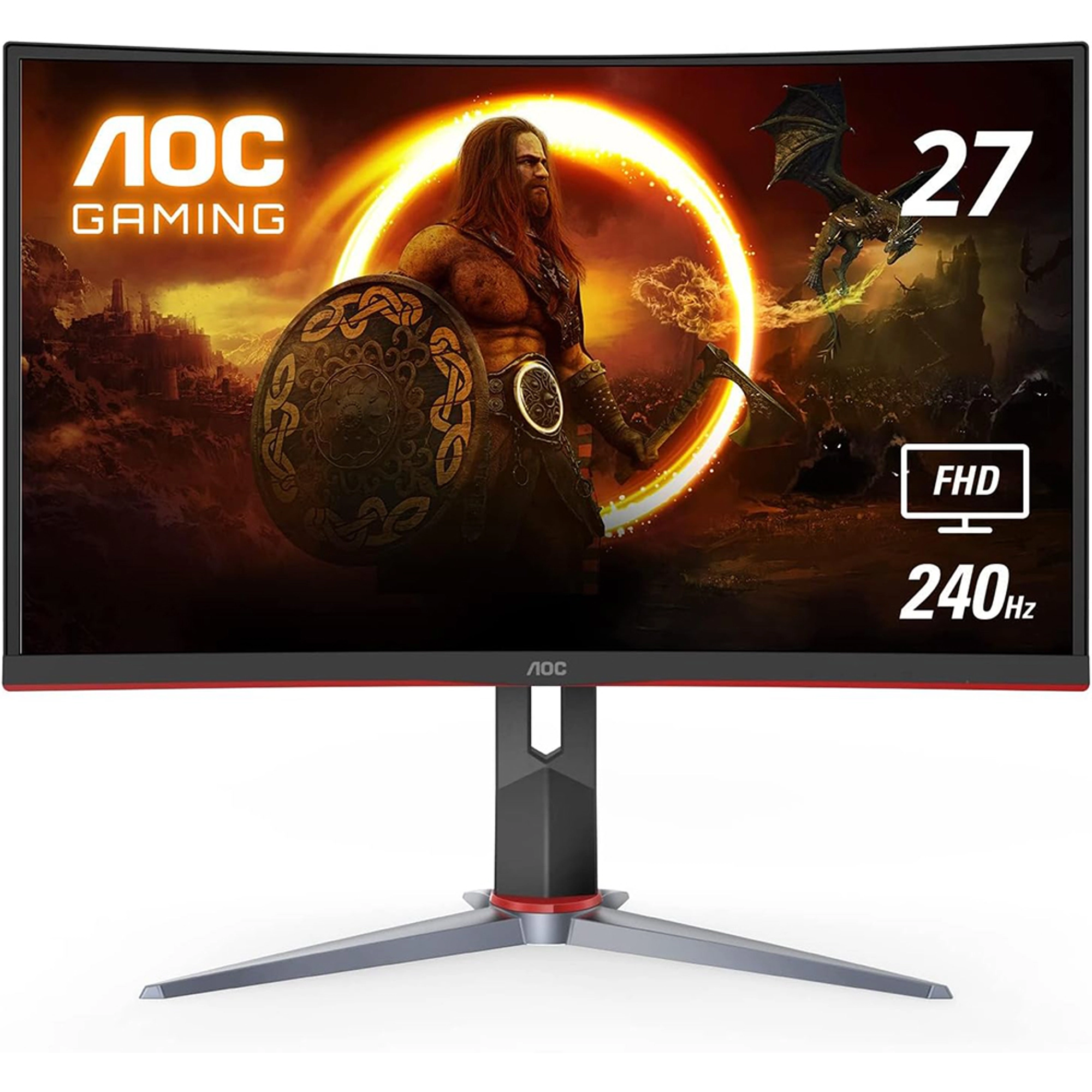 AOC 27″ CURVED FRAMELESS GAMING MONITOR -C27G2ZE