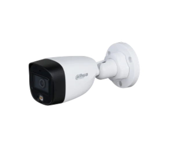 DAHUA WIRED 2MP 20 MTRS FULL COLOUR HD BULLET CAMERA DH-HAC-HFW1209CP-LED - WHITE