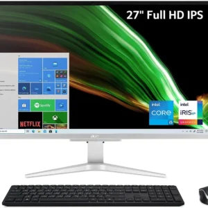 ACER ASPIRE ALL IN ONE C27-1655, I5-1135G, 12GB, 512GB NVME, 27" FHD, WINDOWS 11