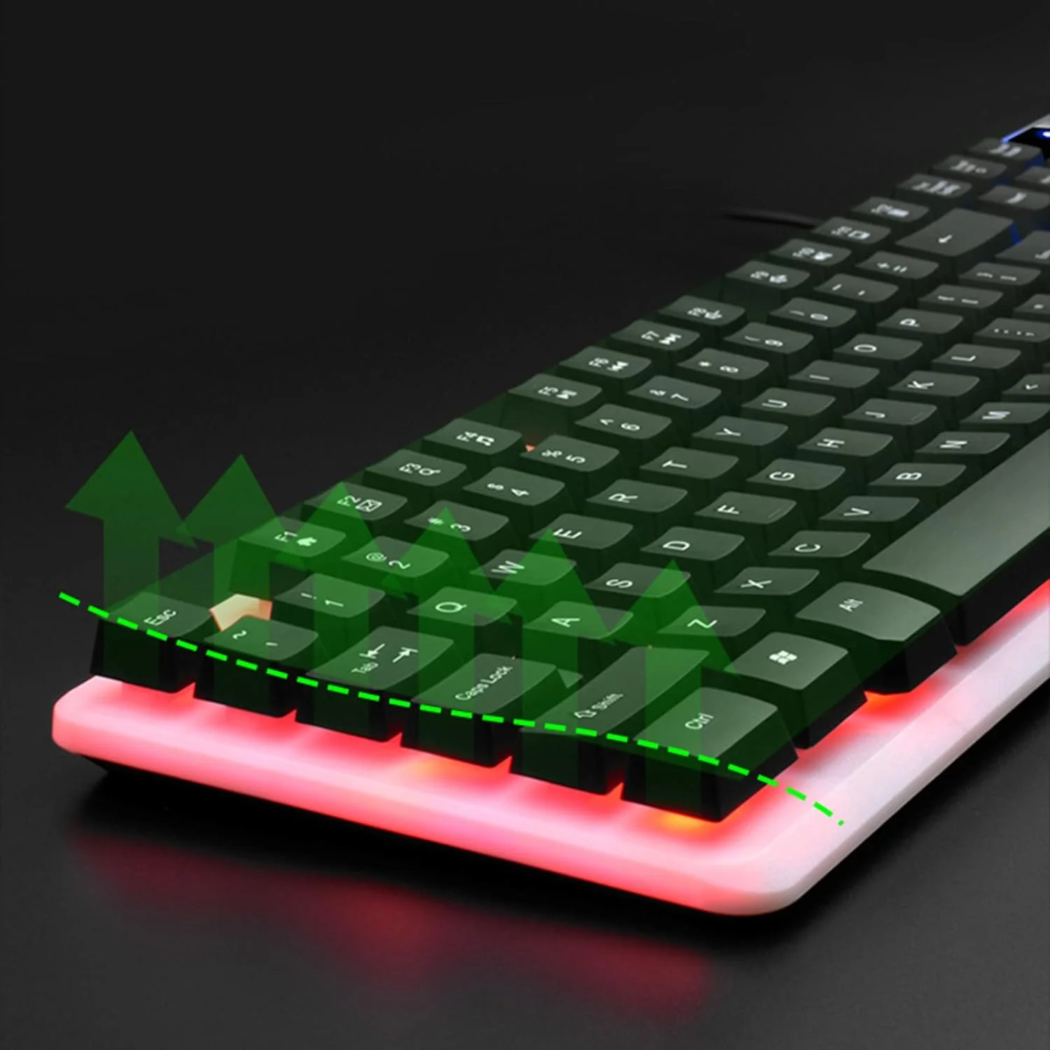CENGNIAN GTX350 WIRED GAMING KEYBOARD AND MOUSE COMBO - Image 2