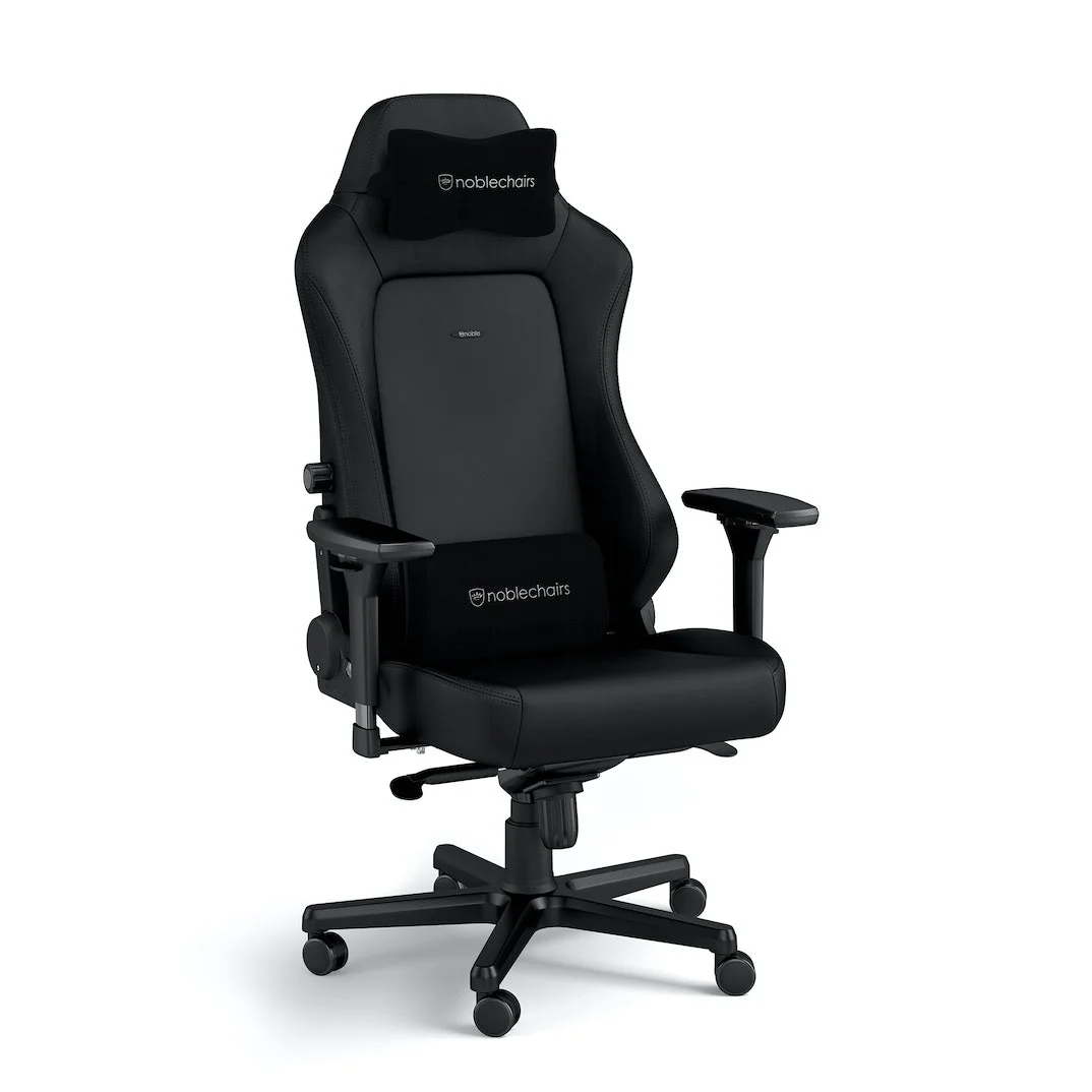HERO BLACK EDITION HIGH-TECH FAUX LEATHER NOBLECHAIRS GAMING & OFFICE CHAIRS ; CUSHIONS INCLUDED “AWARD WINNING” - Image 7