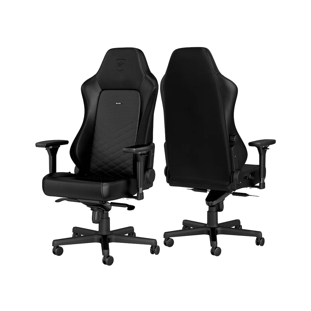 HERO BLACK Synthetic Leather NOBLECHAIRS GAMING CHAIR & OFFICE CHAIR “AWARD WINNING” - Image 7