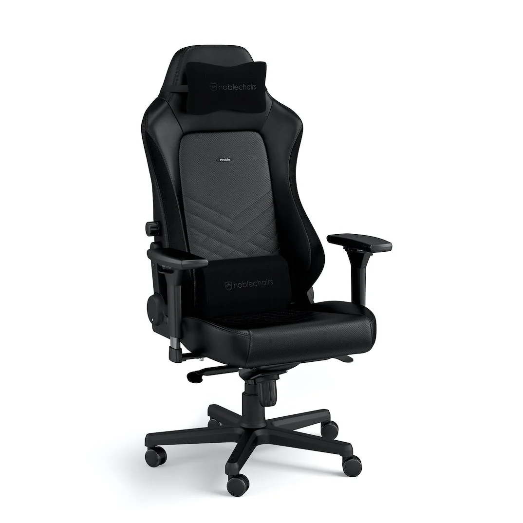 HERO BLACK Synthetic Leather NOBLECHAIRS GAMING CHAIR & OFFICE CHAIR “AWARD WINNING”