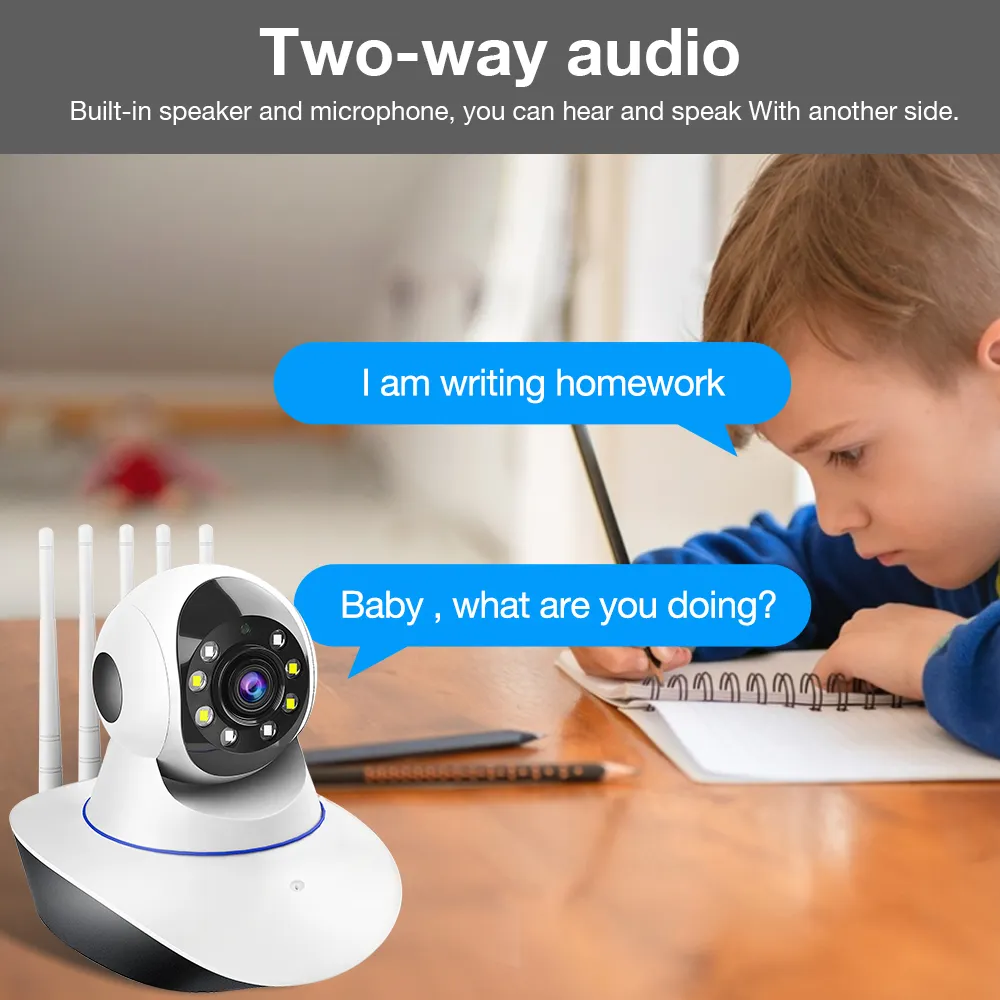 FULL COLOR 3MP SMART ROBOT P2P YOOSEE-Y58 APP WIRELESS SECURITY INDOOR CAMERA - Image 5