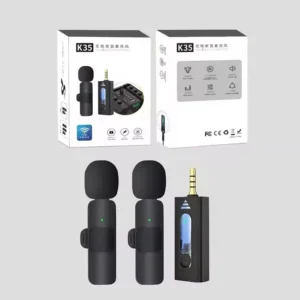 K35 HIGH-QUALITY WIRELESS DUAL MICROPHONE