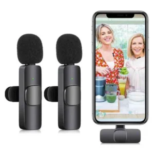K9 WIRELESS DUAL MICROPHONE FOR IPHONE AND ANDROID