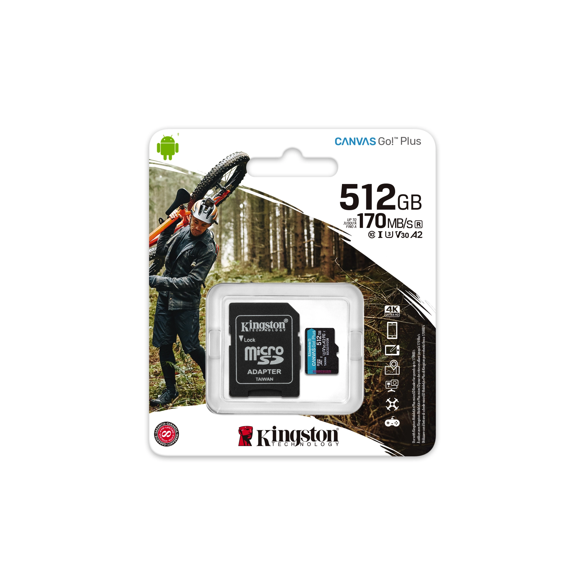 KINGSTON CANVAS GO! PLUS SDCG3-512GB - Image 2