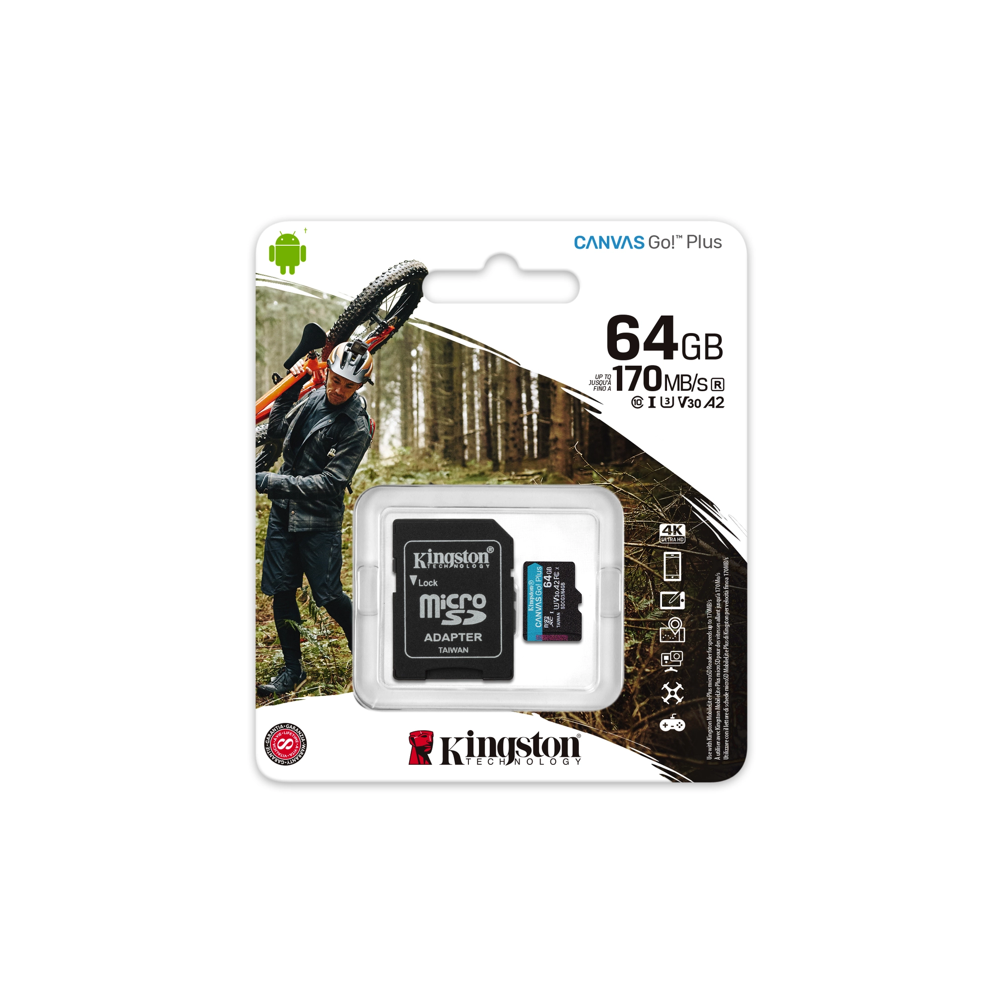 KINGSTON CANVAS GO! PLUS SDCG3-64GB - Image 4