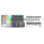 Microsoft Corporation Win 10 Pro 64BIT Label Sticker