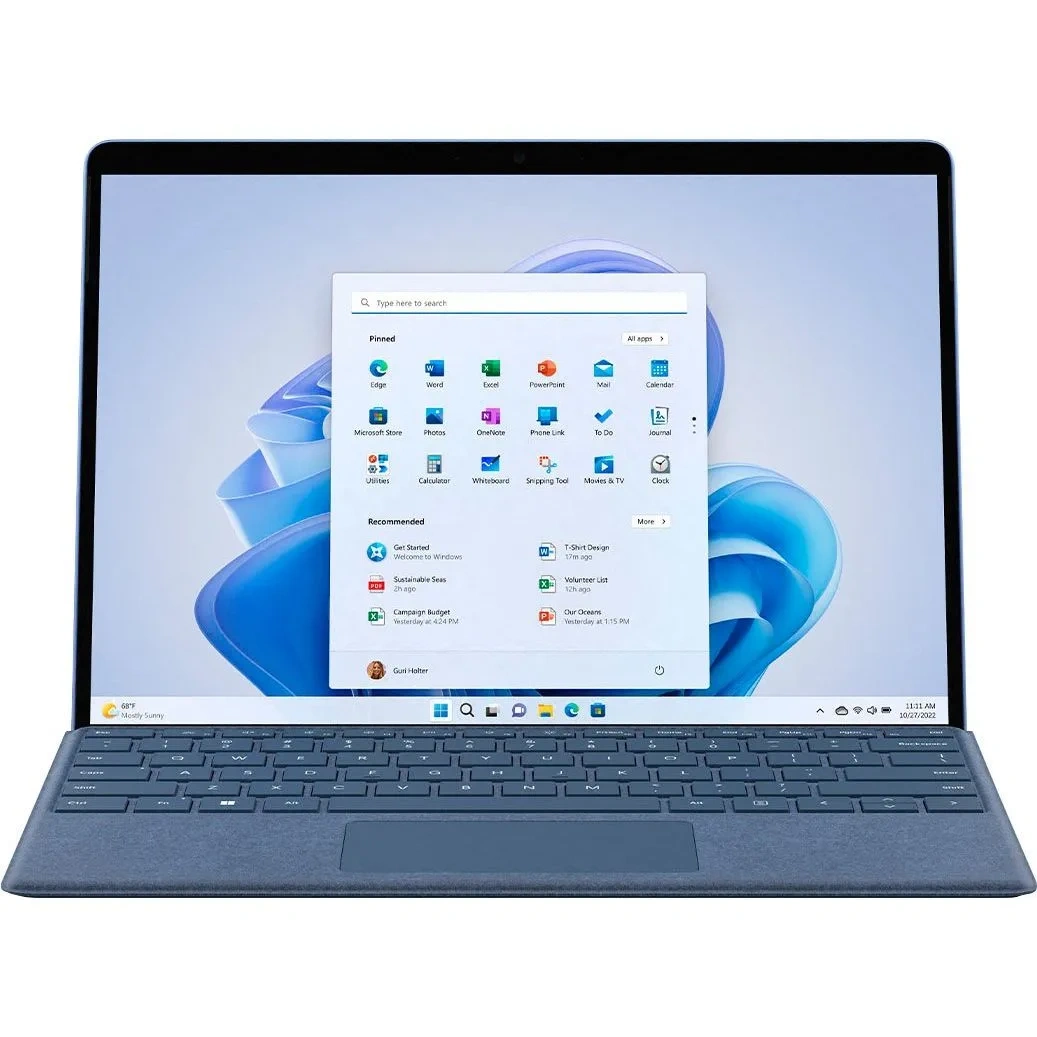 MICROSOFT SURFACE PRO 9 -QF8-00009, CORE I5-1235U, 13" 2K, 8GB RAM, 256GB NVME, Windows 11