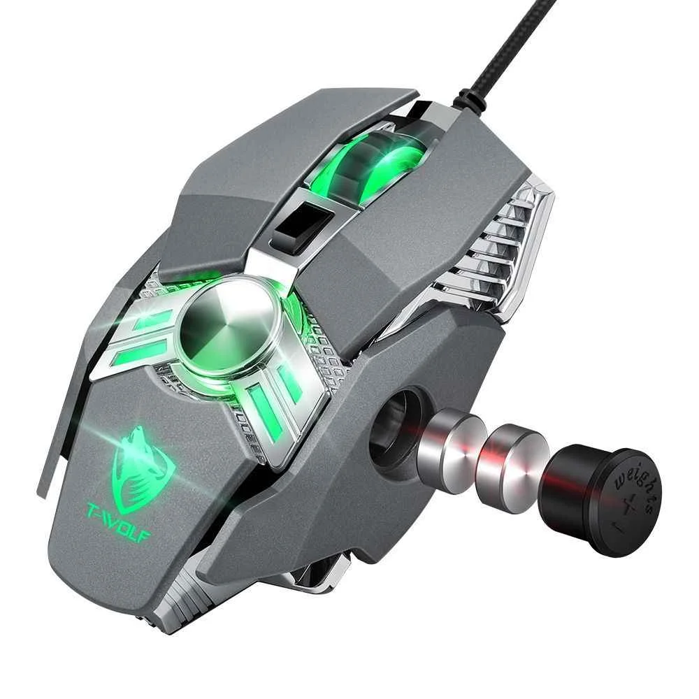 T-WOLF V10 WIRED GAMING MOUSE
