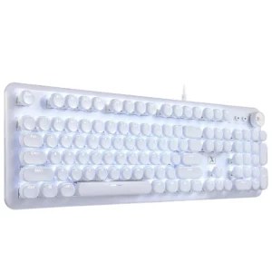 MECHANICAL GAMING KEYBOARD 104 KEYS 902-7 WHITE