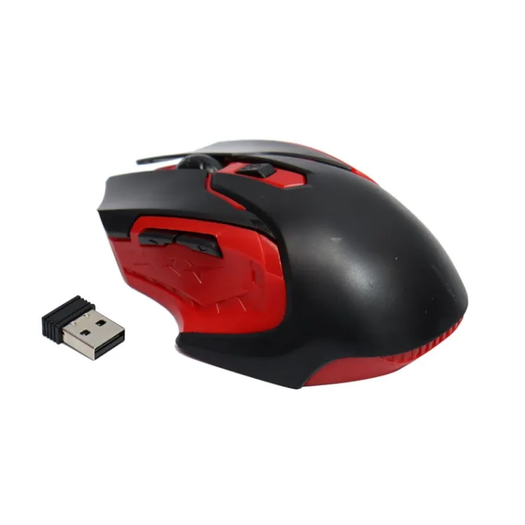 WIRELESS MOUSE RED LWM-019