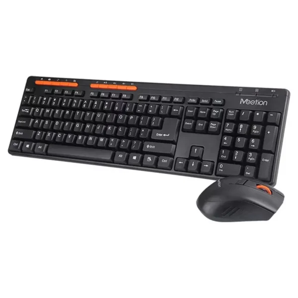 MEETION 4100  WIRELESS MULTIMEDIA KEYBOARD MOUSE COMBO - Image 6