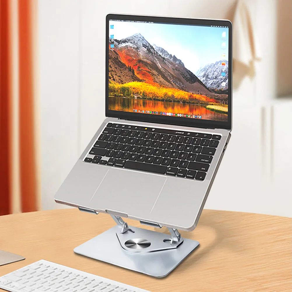 FOLDABLE TABLET BRACKET STAND | 360 DEGREE ROTATING PORTABLE LAPTOP BRACKET - Image 3