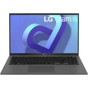 LAPTOP LG GRAM LIGHTWEIGHT, INTEL EVO CORE I7-1260P, 16GB, 512NVME, 15.6" FHD TOUCHSCREEN GRAY W11H BRAND NEW TTC