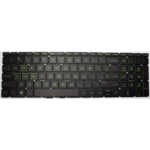 KEYBOARD HP PAVILION GAMING 15-AK, GREEN, BACKLIT, US