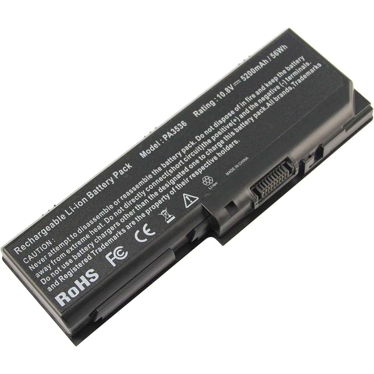 REPLACEMENT BATTERY 3536U FOR TOSHIBA SATELLITE SERIES