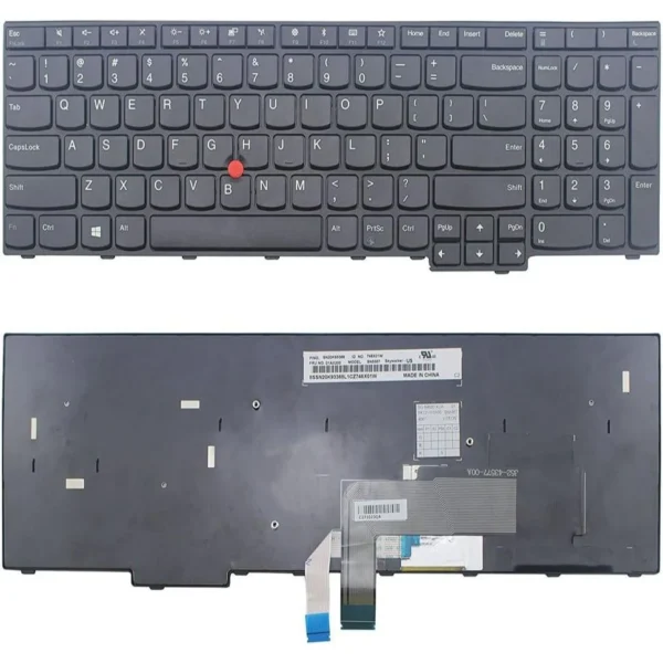KEYBOARD LENOVO THINKPAD E570, BLACK, BACKLIT, US