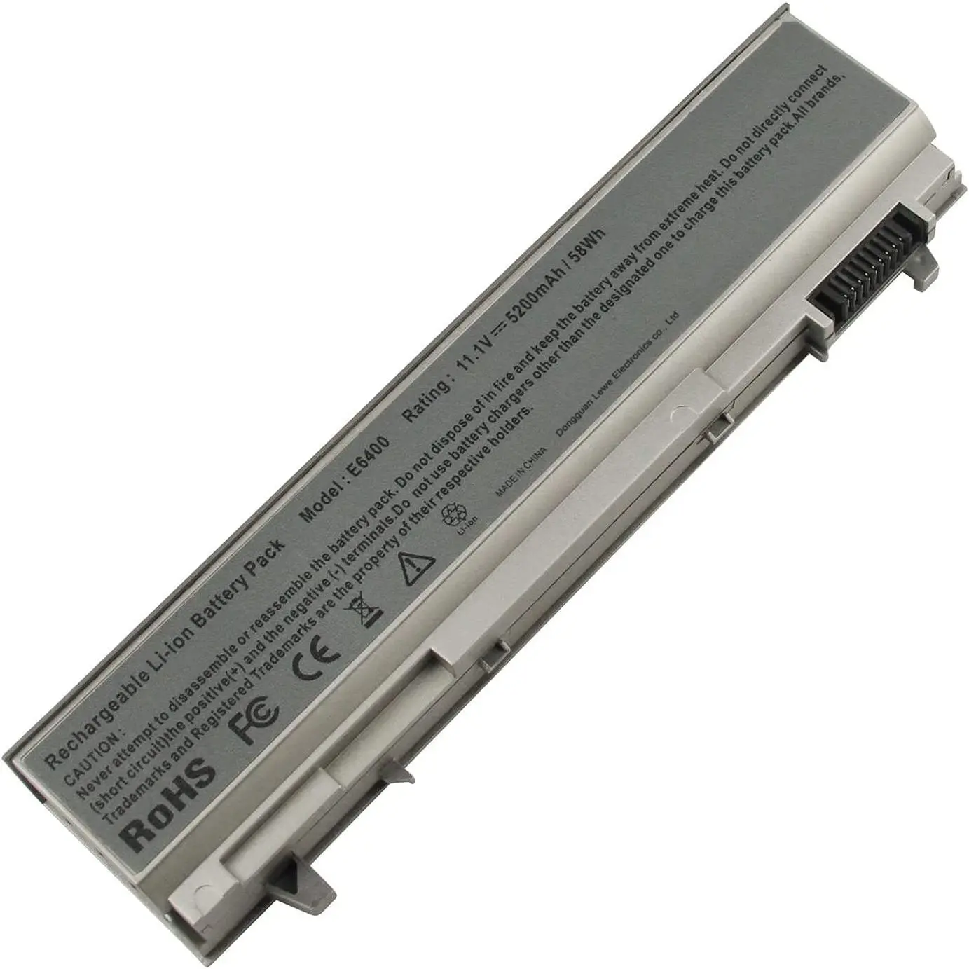 REPLACEMENT BATTERY E6400 FOR DELL LATITUDE E SERIES