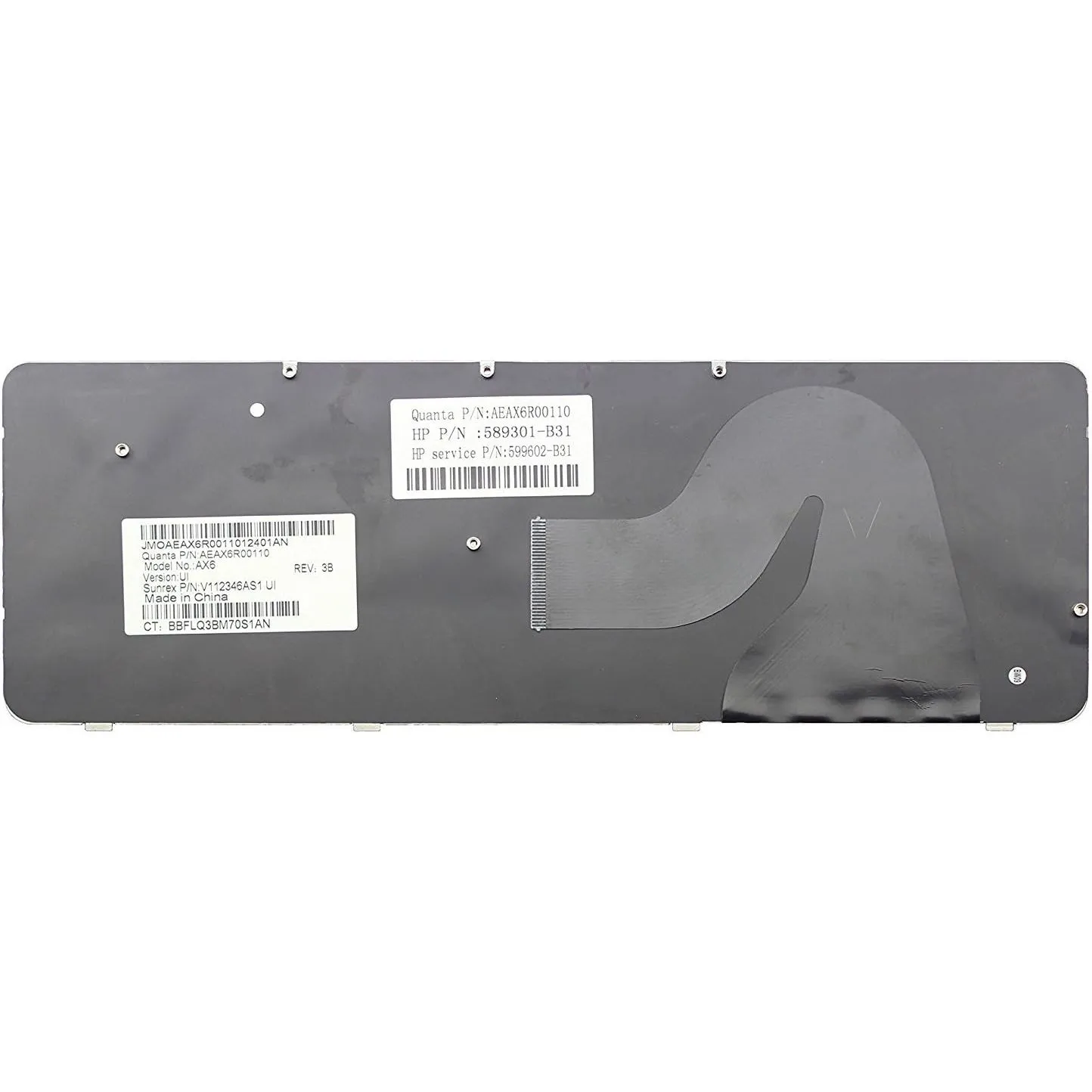 KEYBOARD HP G62, NO BACKLIT, US - Image 2