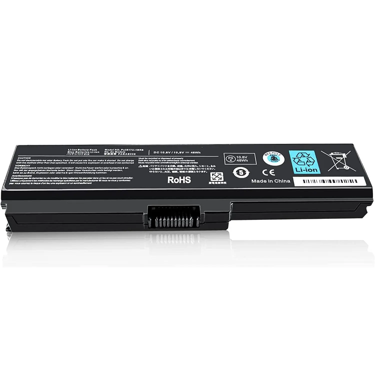REPLACEMENT BATTERY PA3817 FOR TOSHIBA SATELLITE SERIES - Image 2
