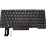 KEYBOARD LENOVO THINKPAD T490, BLACK, BACKLIT, US