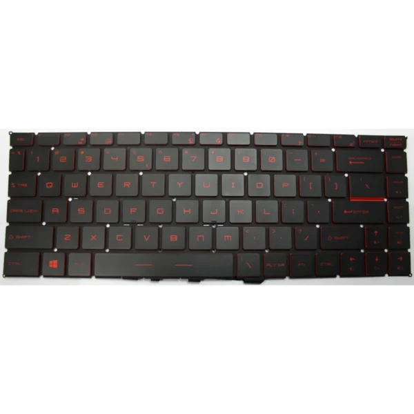 KEYBOARD MSI GF63, BACKLIT, US